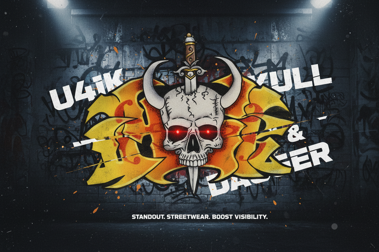 U4iK Skull and Dagger Promotional Banner